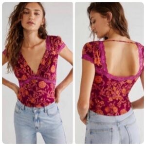 Free People EMERY TOP SIZE MEDIUM